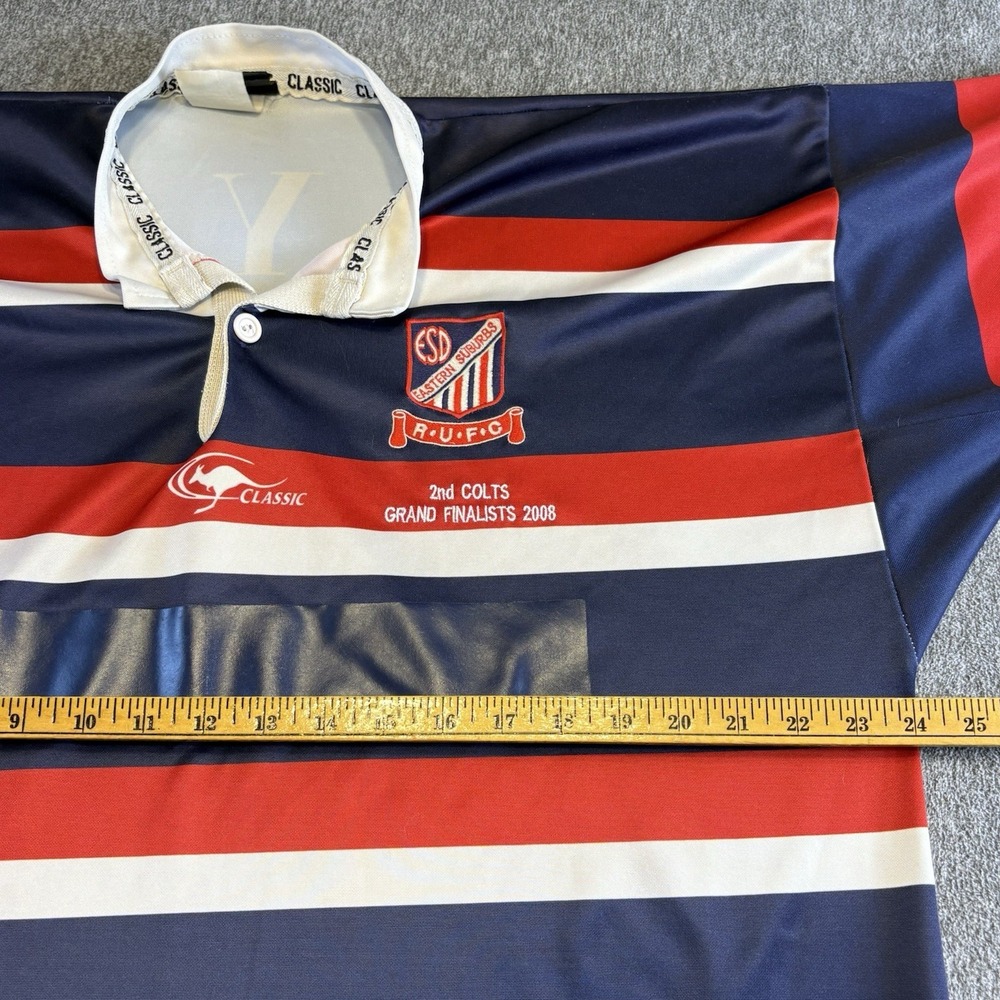 Vintage 90s Y2K Eastern Suburbs District RUFC Rugby Jersey Mens‎ XL - Picture 13 of 16